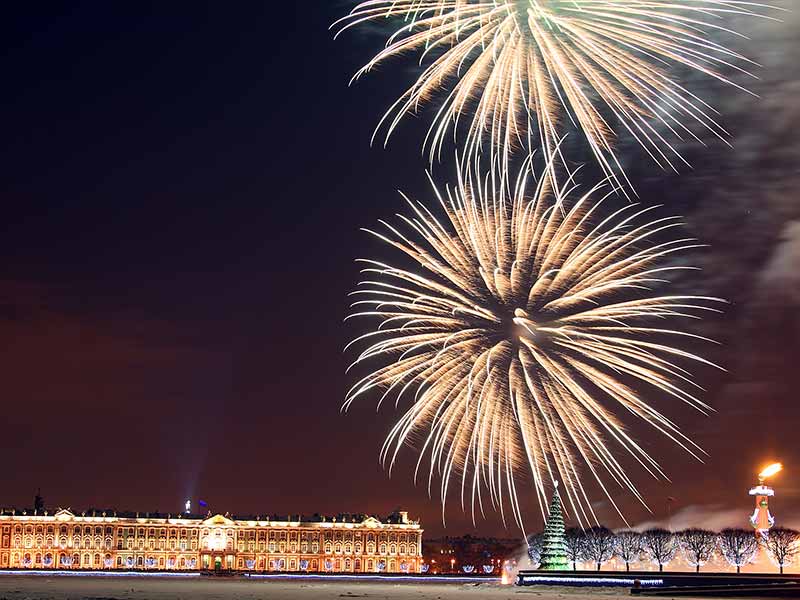 Новогодние праздники в СПб